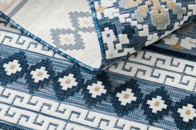 Koberec štrukturálny BOTANIC 65252 Boho - granát