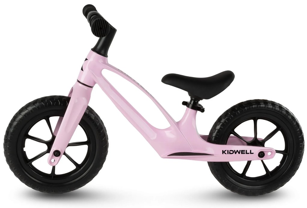 Kidwell Vito – ľahký magnéziový balančný bicykel 2,8 kg, EVA kolesá, ružový