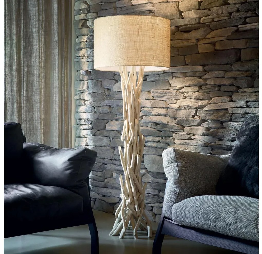 Ideal Lux - Stojacia lampa DRIFTWOOD 1xE27/60W/230V guava