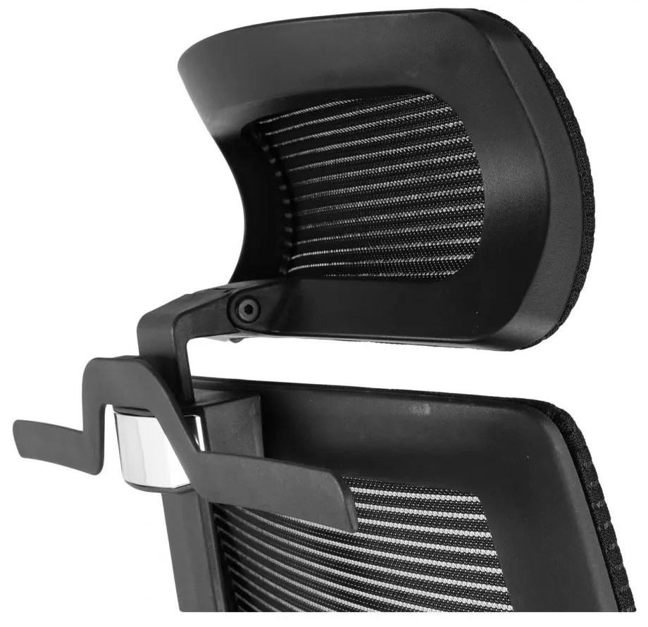 Kancelárska ergonomická stolička Neoseat DIBERTI — čierna, nosnosť 150 kg