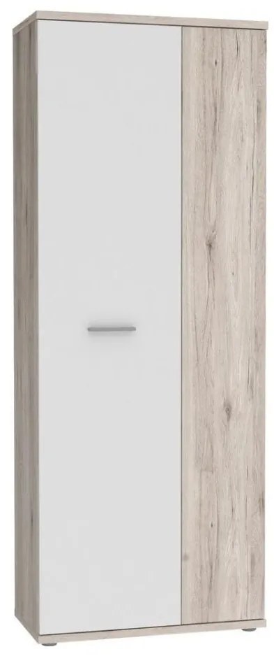 Komoda/Topánkovník SIMO biela/taupe