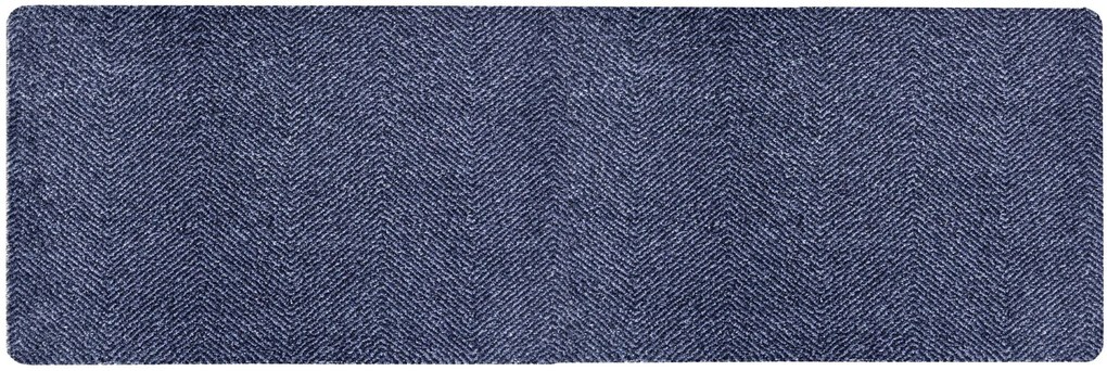 Hanse Home Collection koberce Rohožka Clean & Go 105348 Dark blue Black – na von aj na doma - 45x67 cm