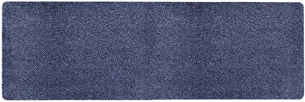 Hanse Home Collection koberce Rohožka Clean & Go 105348 Dark blue Black – na von aj na doma – na von aj na doma - 45x67 cm