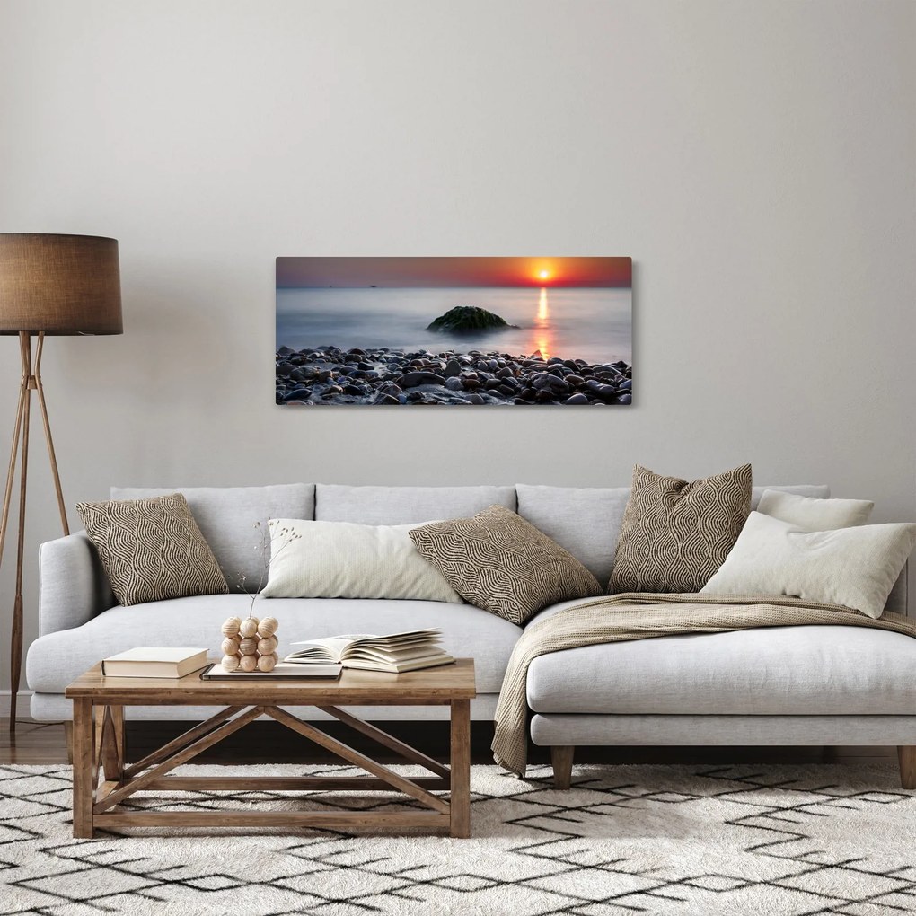 Obraz - Na pobreží (120x50 cm)