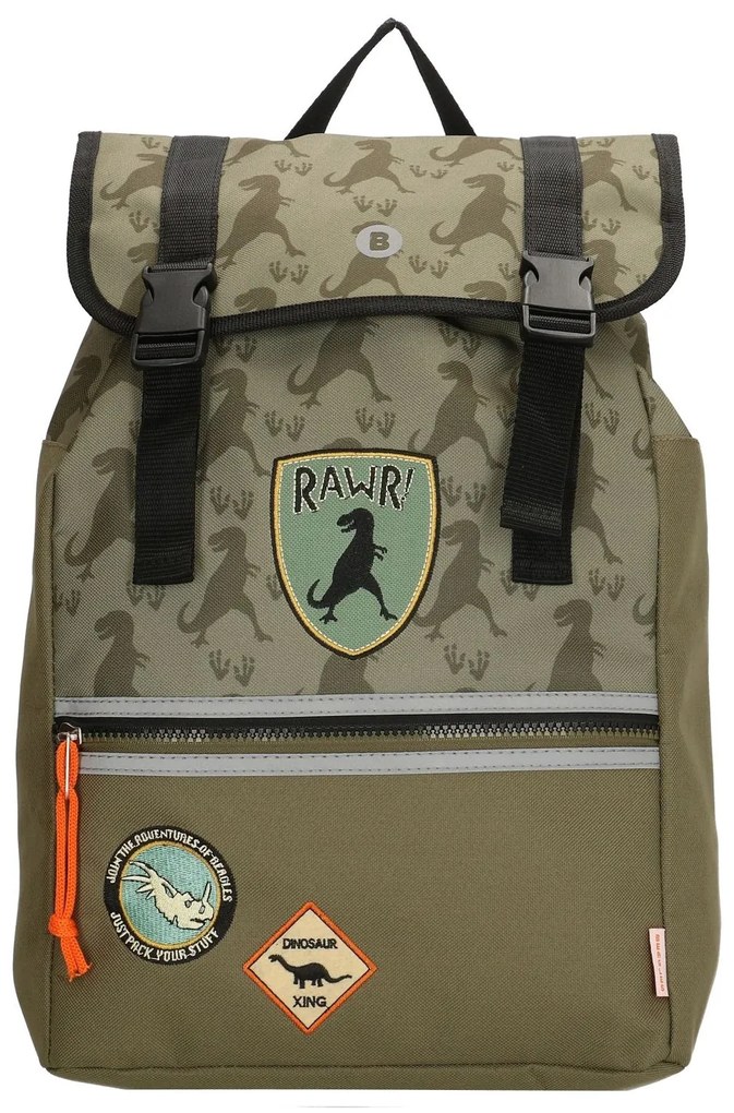 Beagles Tmavozelený batoh do školy „Raptor“ 12L