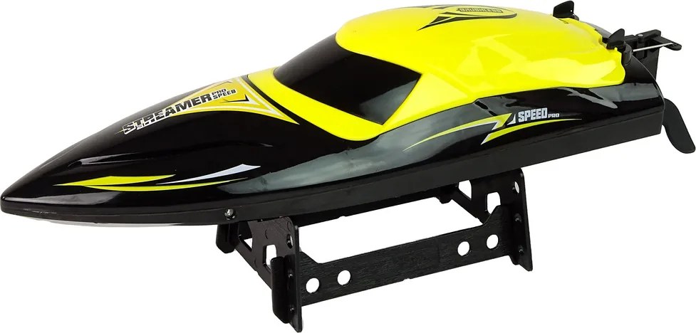 LEAN Toys Motorový čln R/C 2,4G žltý 35 km/h