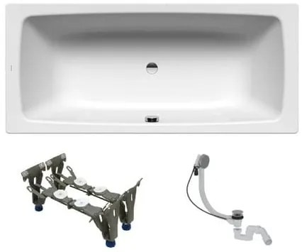 Kaldewei Cayono Duo obdĺžniková vaňa 170x75 cm smaltovaná oceľ ľavá aj pravá KWB724N