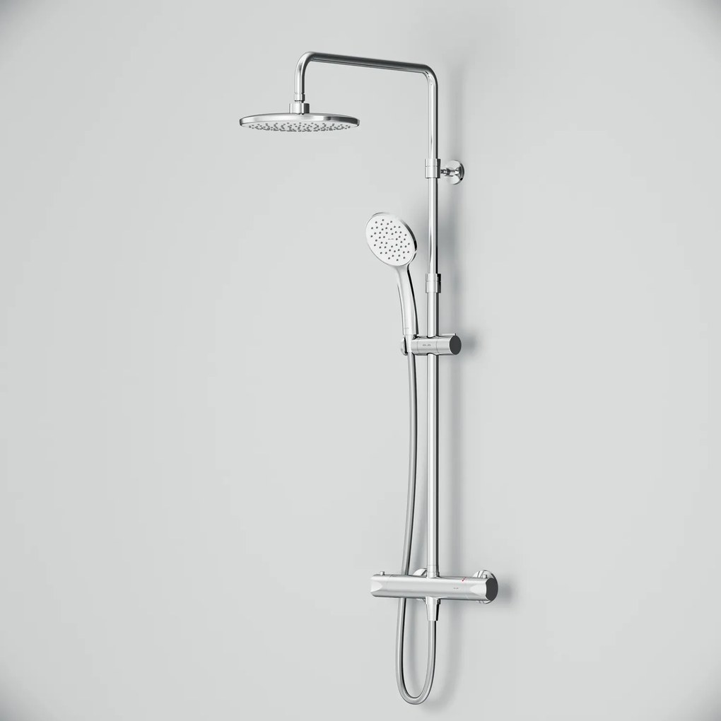Sprchový systém AM.PM Hit F07TA400 s termostatickou sprchovou batériou, chróm