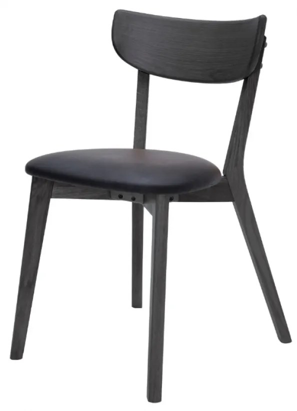 PERO DREVENÁ STOLIČKA black