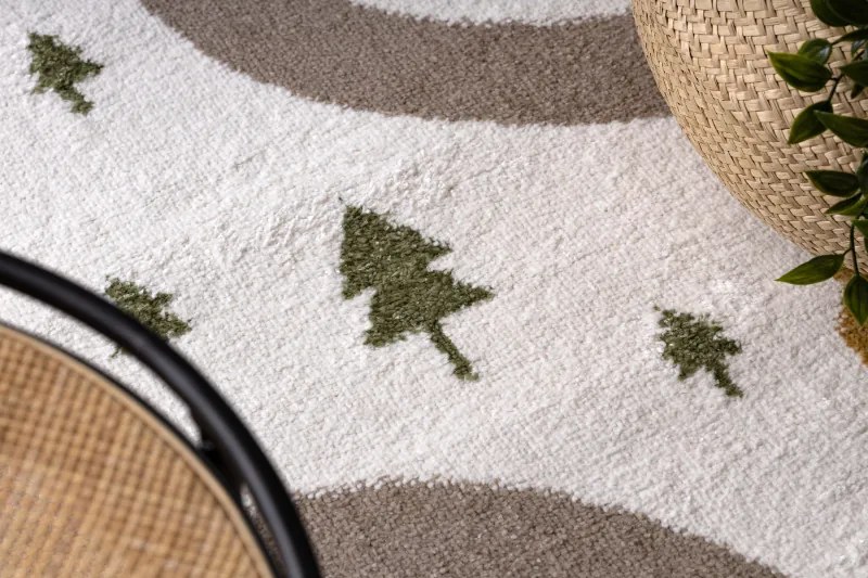 Dětský kusový koberec Fun Polar cream-160x220