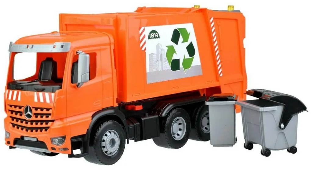 Lena Auto smetiarka plast 53cm Mercedes Arocs v krabici 54x26x20cm 04614