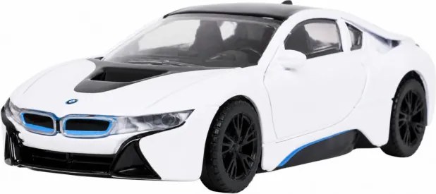 Model auta BMW i8 1:43 RASTAR biely