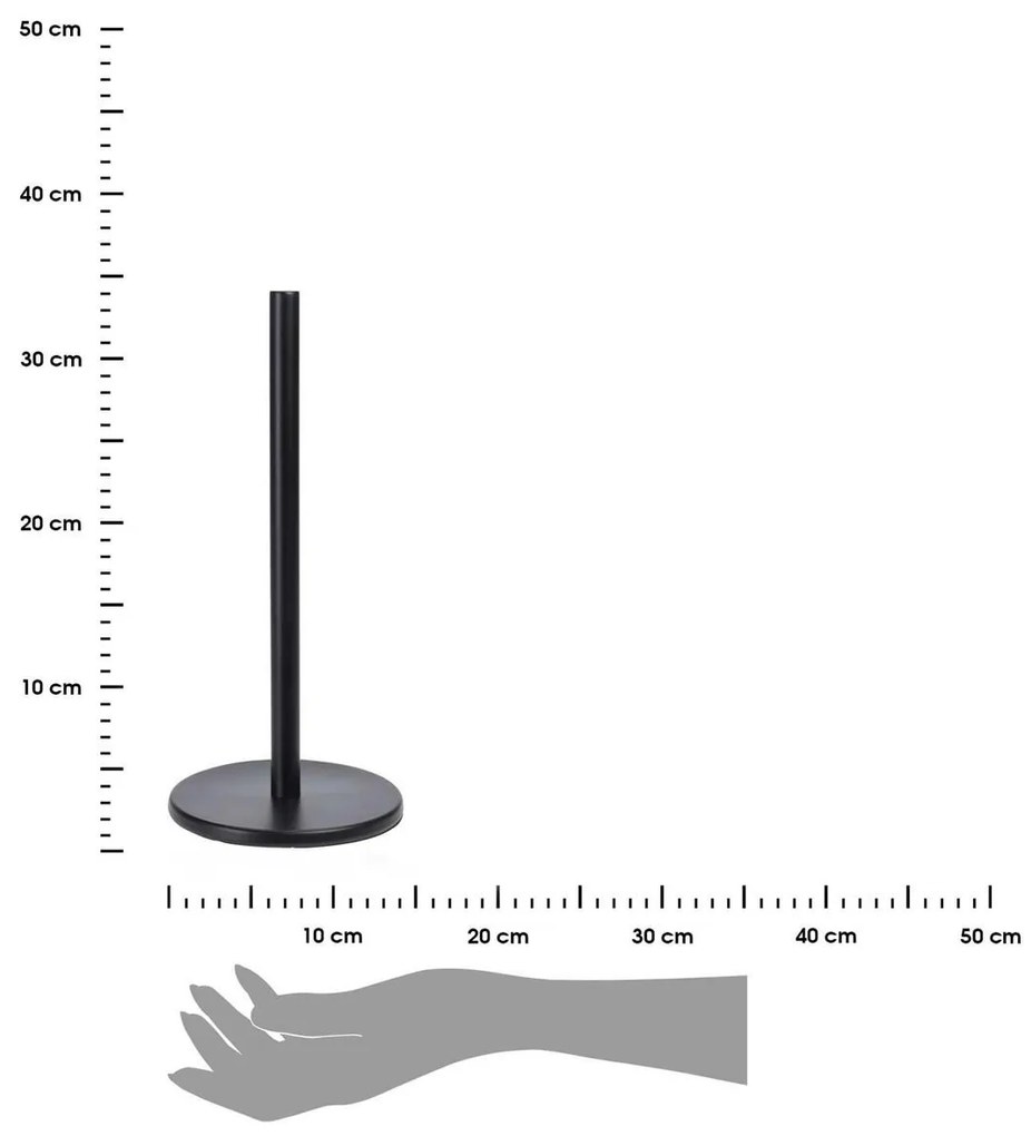 Stojan na papierové utierky Kima čierny