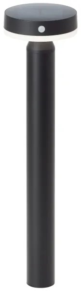 Brilliant - LED Solárna lampa so senzorom MAGUA LED/4W/3,7V 50,2 cm IP44 čierna