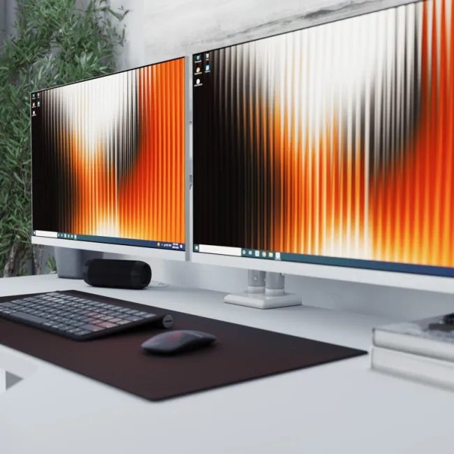 Stolový držiak na dva monitory Mark Adler Flow 4.0