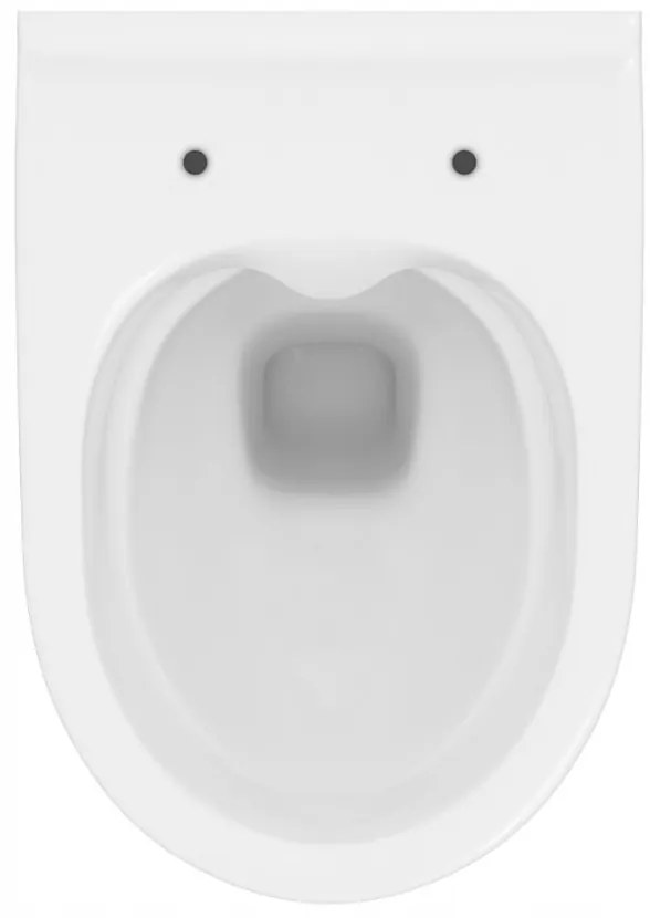 Cersanit Mille Plus CleanOn, závesná wc misa bez sedátka, biela, K675-007