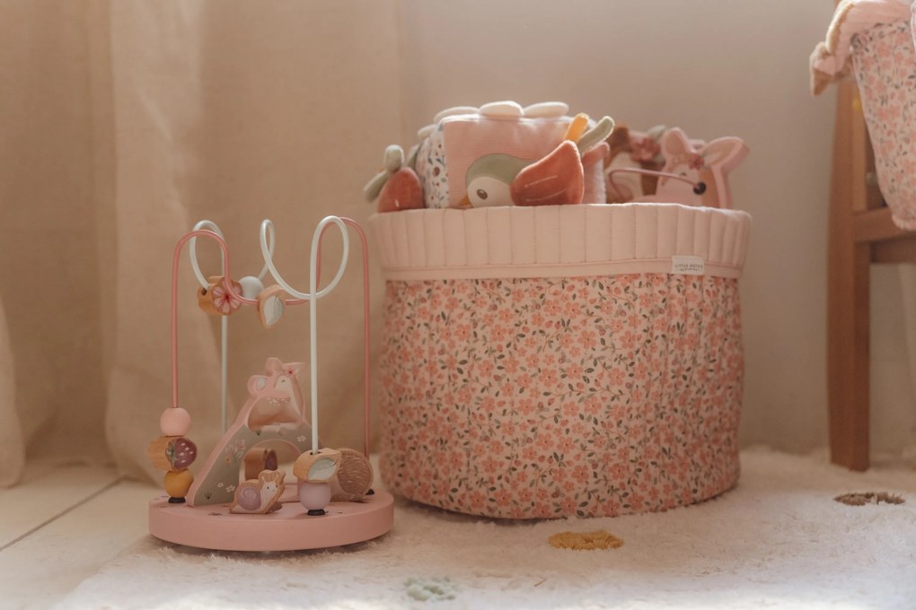 Kocka textilná s aktivitami Fairy Garden