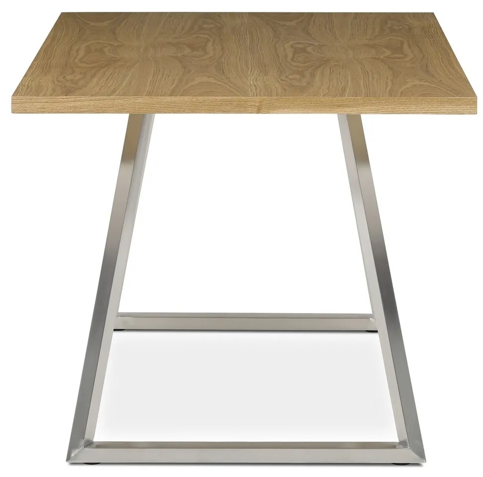 Jedálenský stôl Silver 160 x 90 cm, dub