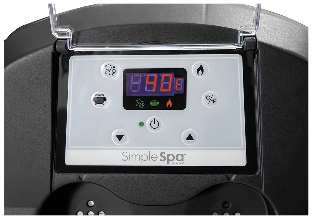 Intex | Vírivý bazén Pure Spa - Bubble HWS, modrý | 11400275