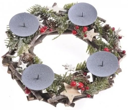 Adventný svietnik Klasik 30 cm