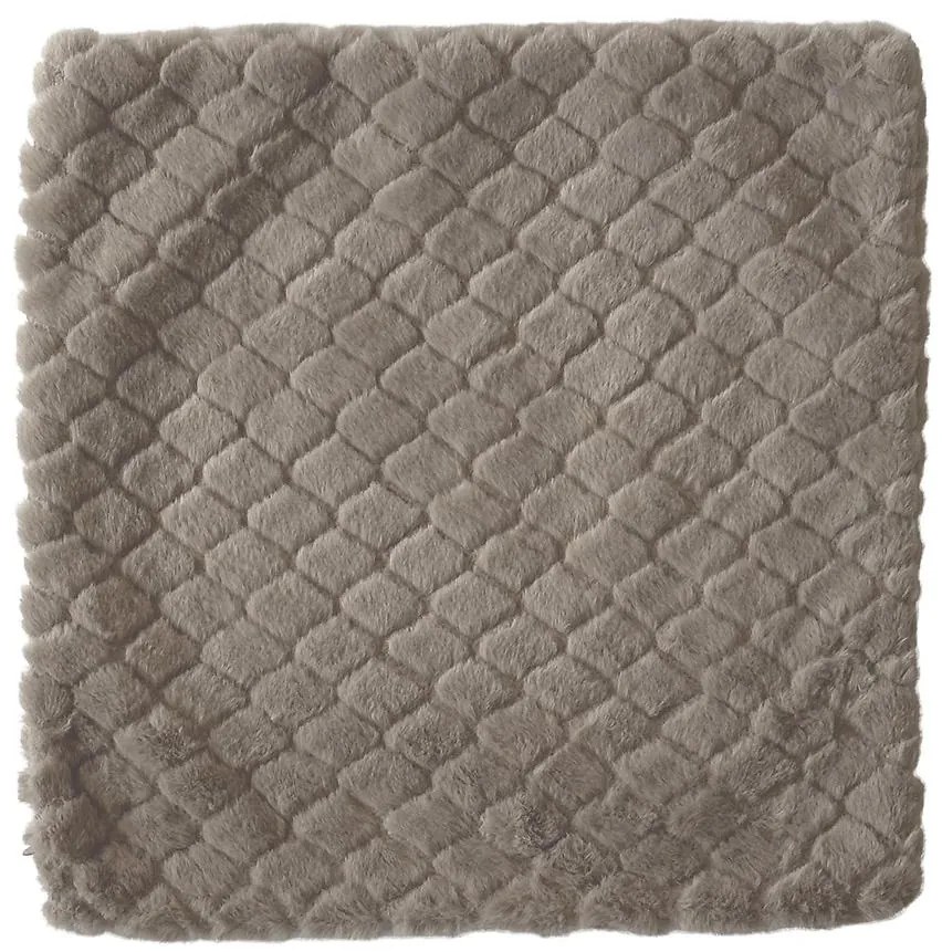 Dekoračná obliečka na vankúš KX239-101s 40x40 cm svetlohnedá