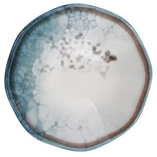 24-dielna jedálenská súprava, modrá, porcelán