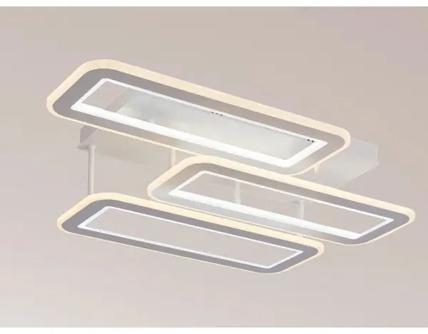 LED Stmievateľný prisadený luster LED/90W/230V 3000-6500K + diaľkové ovládanie