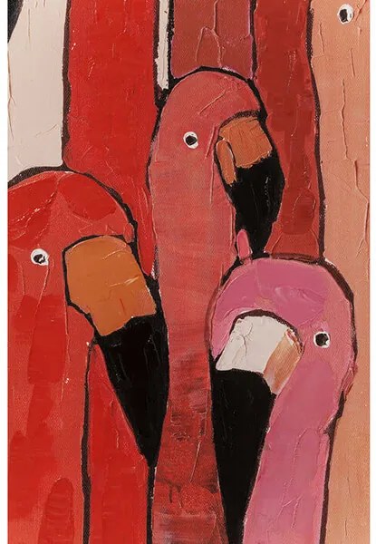 Flamingo Meeting obraz ružový