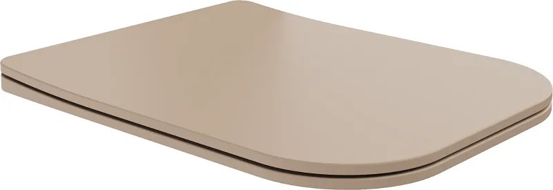 Mexen Teo, toaletné WC sedadlo s pomalým zatváraním, duroplast, cappuccino matná, 39840064