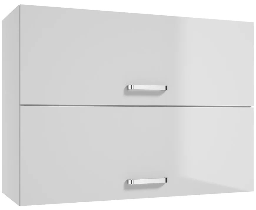 Vyklápacia kuchynská skrinka Arosa A80 2D0S biela