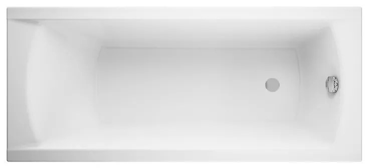 Obdĺžniková vaňa CERSANIT KORAT 160x70 cm biela