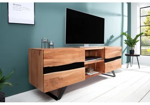 TV-skrinka 38332 160cm Drevo Acacia  - Komfort-nábytok