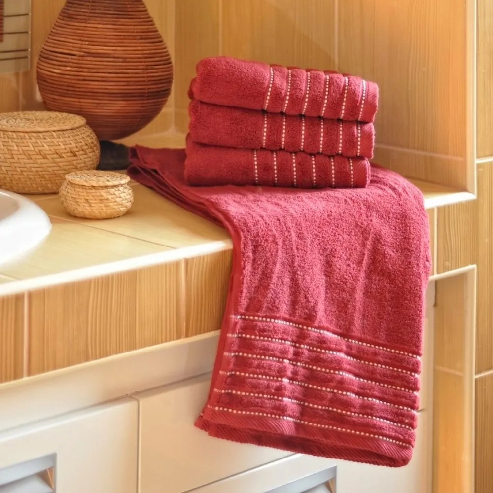 Polášek Froté osuška EMA - Fialová | 70 x 140 cm