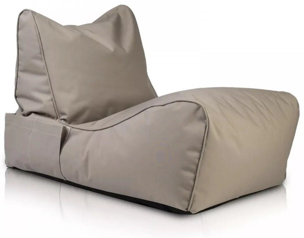 INTERMEDIC SK Sedací vak Flavio – viac farieb (67×130×67 cm) Farba: M11 - tm. sivý