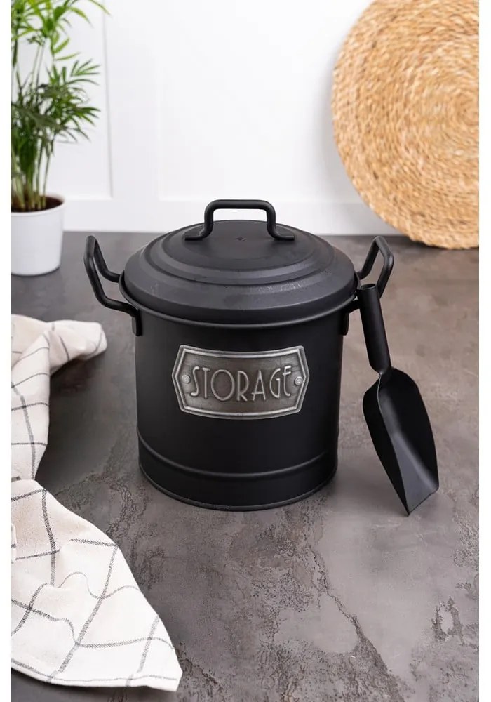 Oceľová dóza na potraviny s lopatkou – Hermia