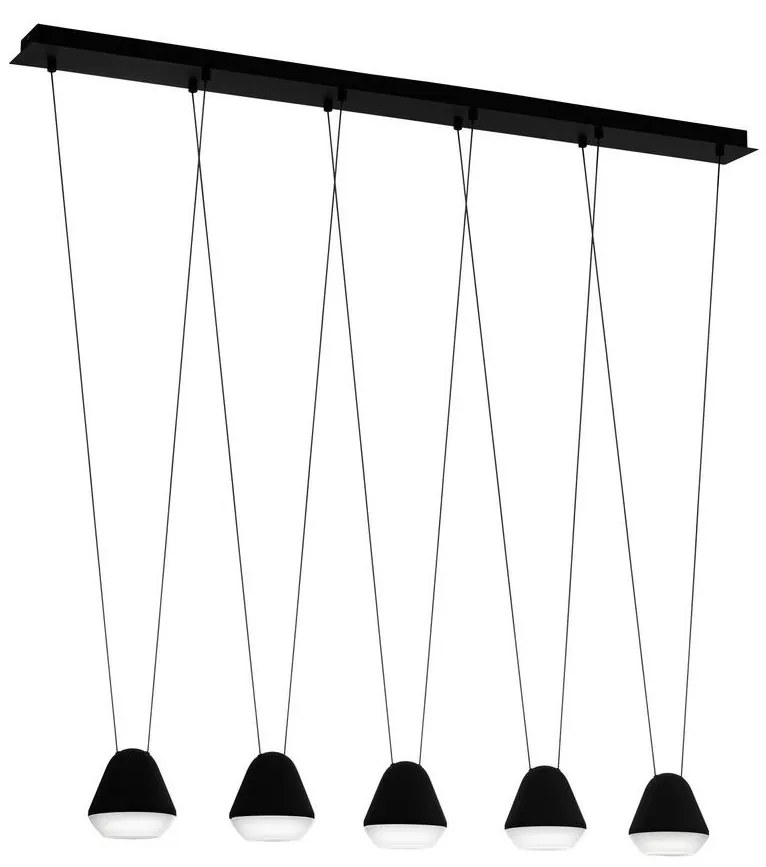 Eglo 99013 - LED Luster na lanku PALBIETA 5xGU10/3W/230V