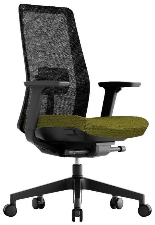 Kancelárska ergonomická stolička OFFICE More K10 — viac farieb Sivá