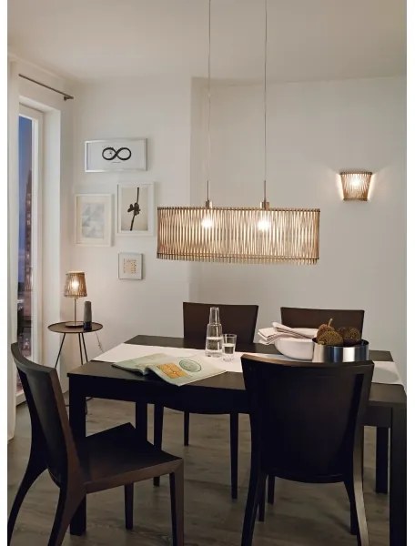 Eglo 6195 - Nástenné svietidlo SENDERO 1xE27/60W/230V