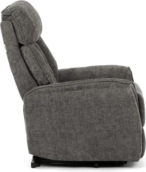 Polohovacie kreslo sivé, elektrické TV-H9727 GREY2