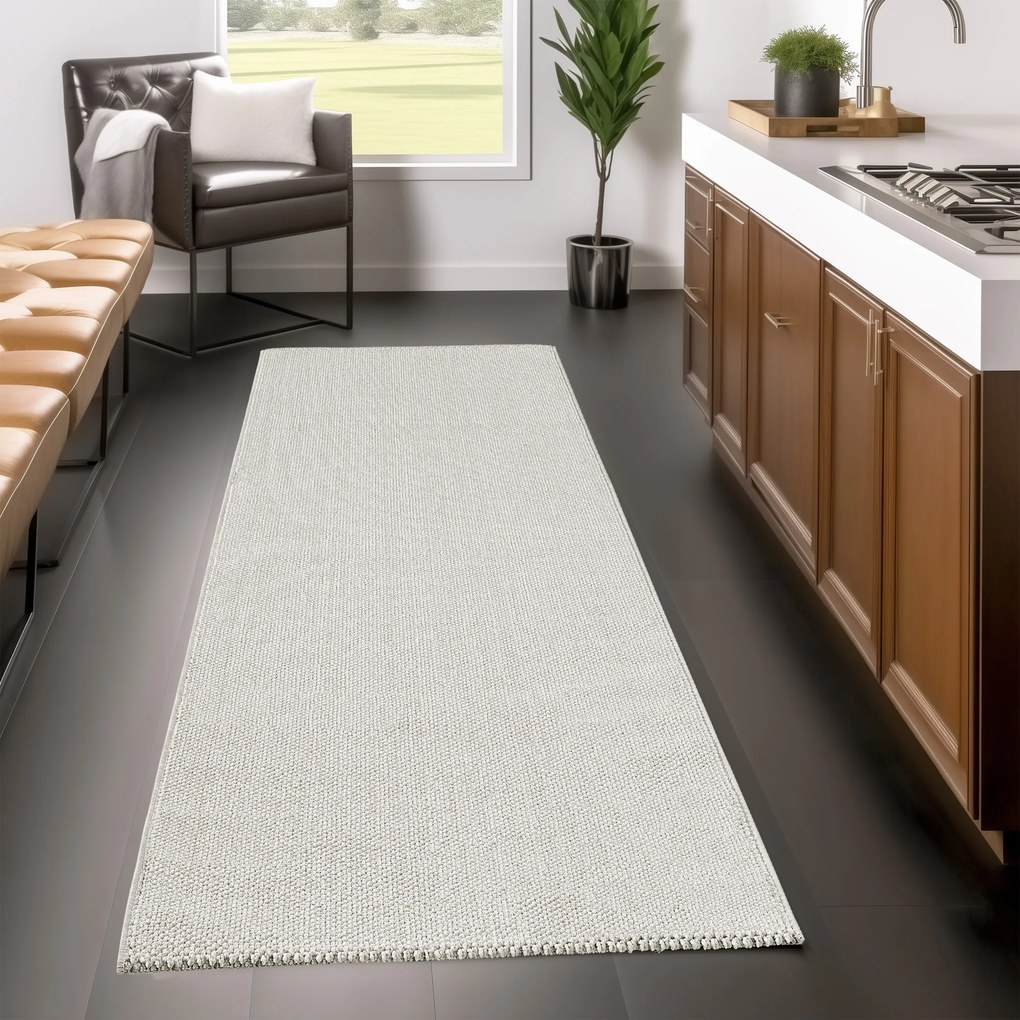 Ayyildiz, Koberec behúň Loom 4300 Cream, 80x250, béžová, obývacia izba