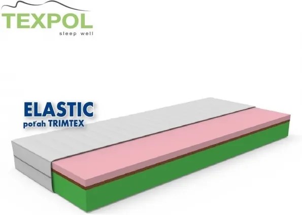 TEXPOL Obojstranný matrac ELASTIC Veľkosť: 200 x 90 cm, Materiál: Trimtex