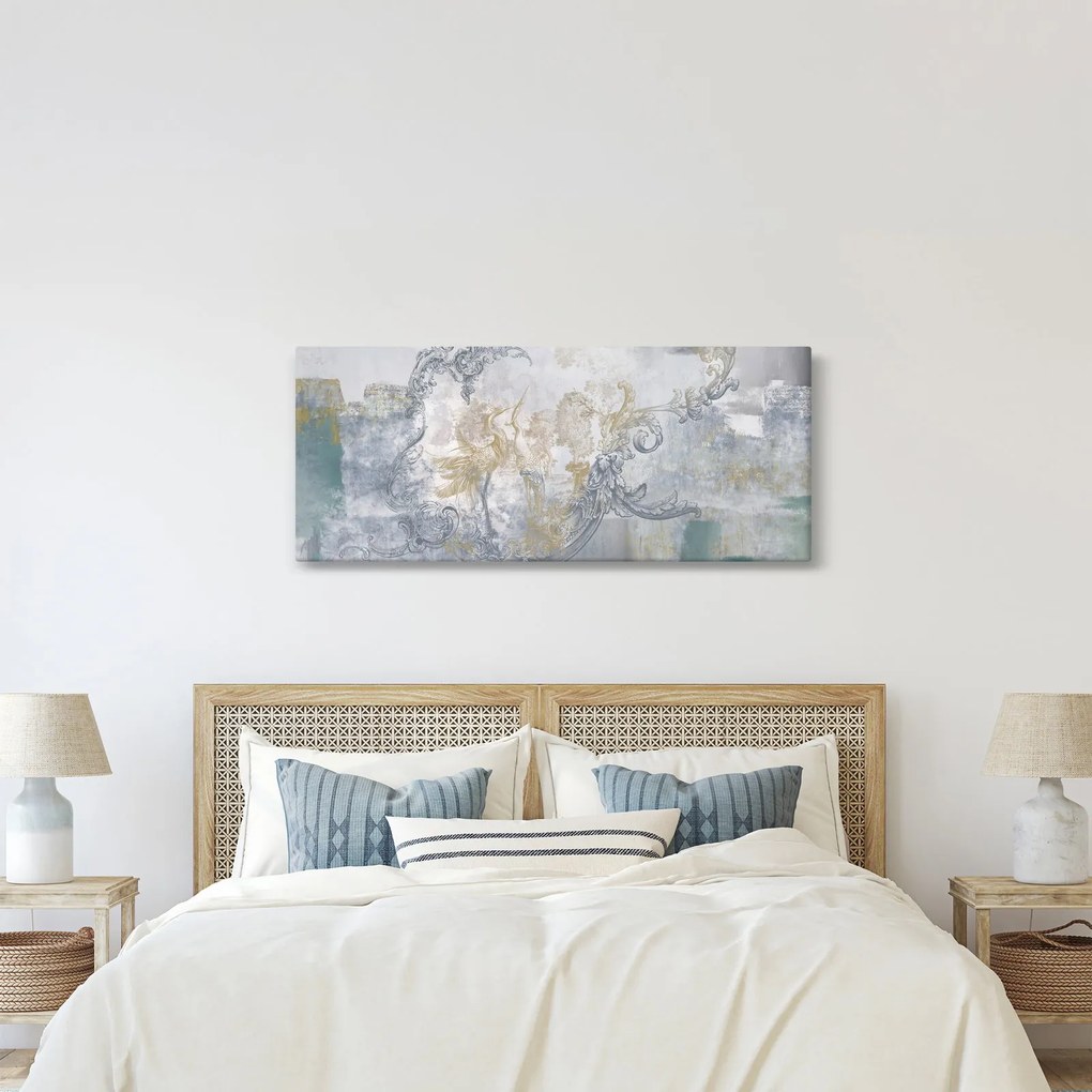 Obraz - Maľba na stene (120x50 cm)
