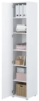 Policová skriňa 1D Bed-Concept BC-21, Farby: sivá