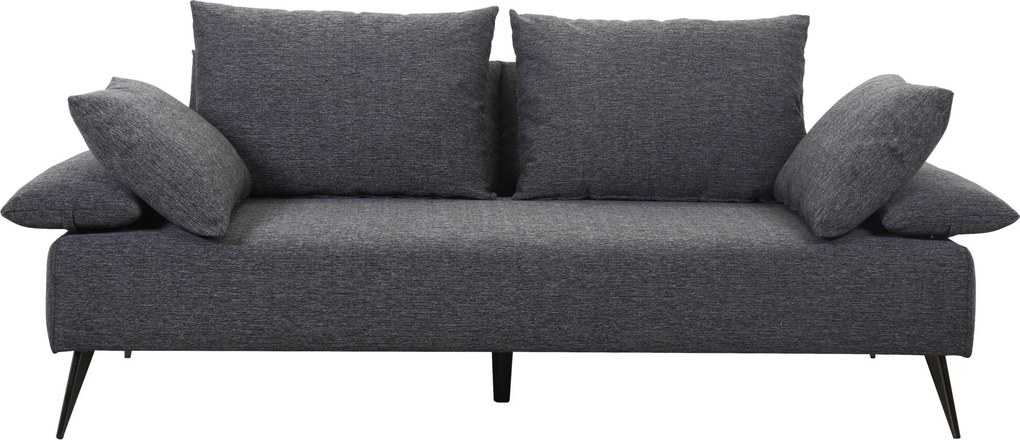 XXXLutz ROZKLADACIA POHOVKA, textil, tmavosivá Livetastic - Sedačky - 000454002501