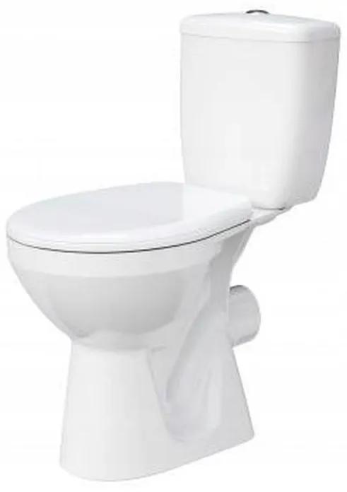 Cersanit MITO GREY, WC kombi 3/6 lit. so zadným odpadom + WC sedátko PP, TK002-005