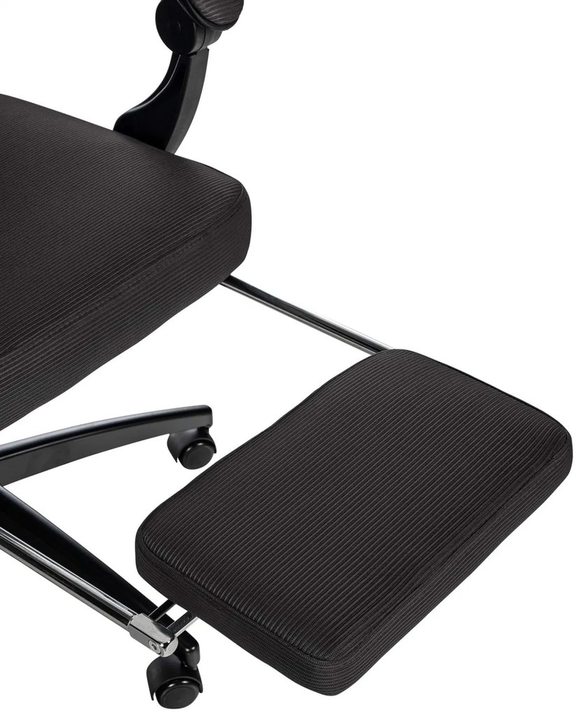 Design-Shop Kancelárska stolička Gander - Čierna