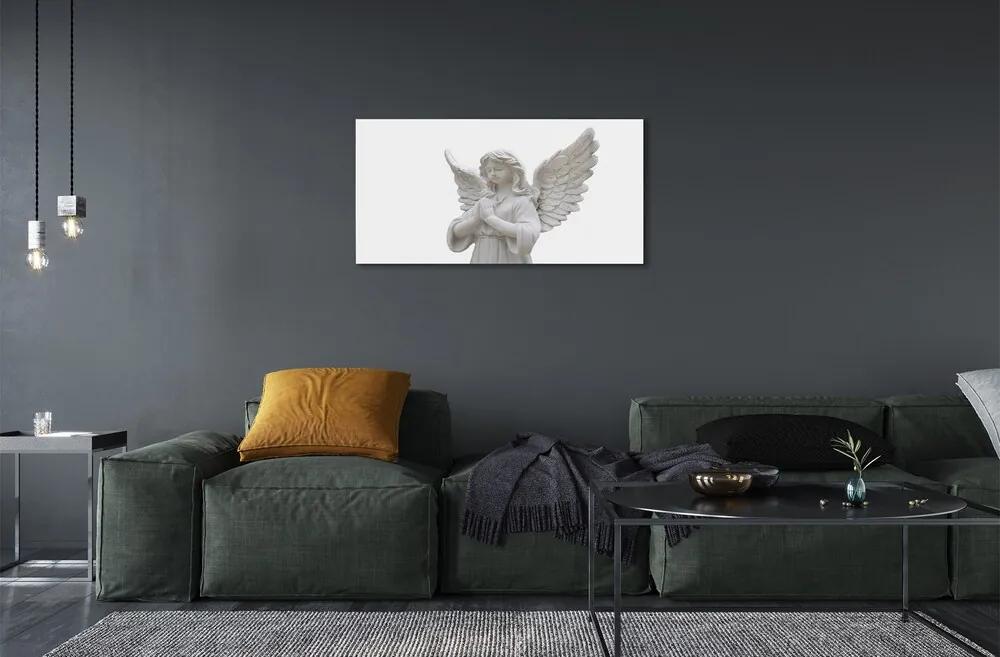 Sklenený obraz anjel 100x50 cm