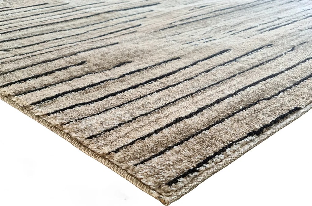 Koberec Miami 132 béžový – obdĺžnikový so vzorom Rozmer: 180x260 cm