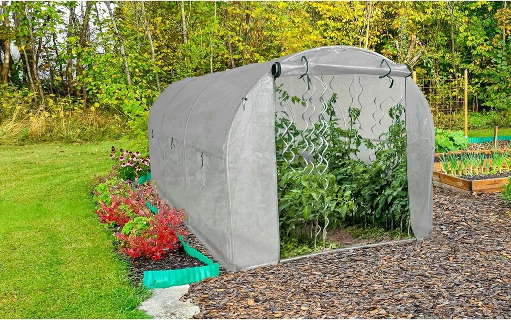 Skleník G21 200 x 300 x 200 cm, biely