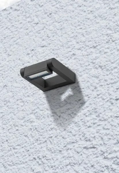 LED vonkajšie nástenné osvetlenie Frame tmavá sivé